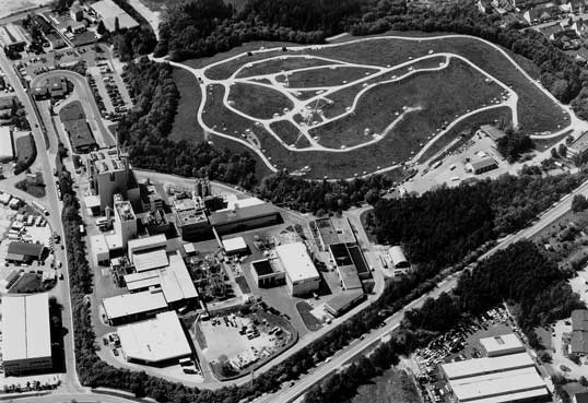 Die Sonderm�lldeponie, die aus der 